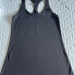 lululemon athletica Charcoal Racerback Tank Top